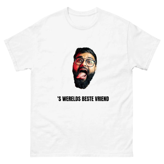 Personalisiertes T-Shirt – Foto eines ausgeschnittenen Kopfes + Ihr eigener Text