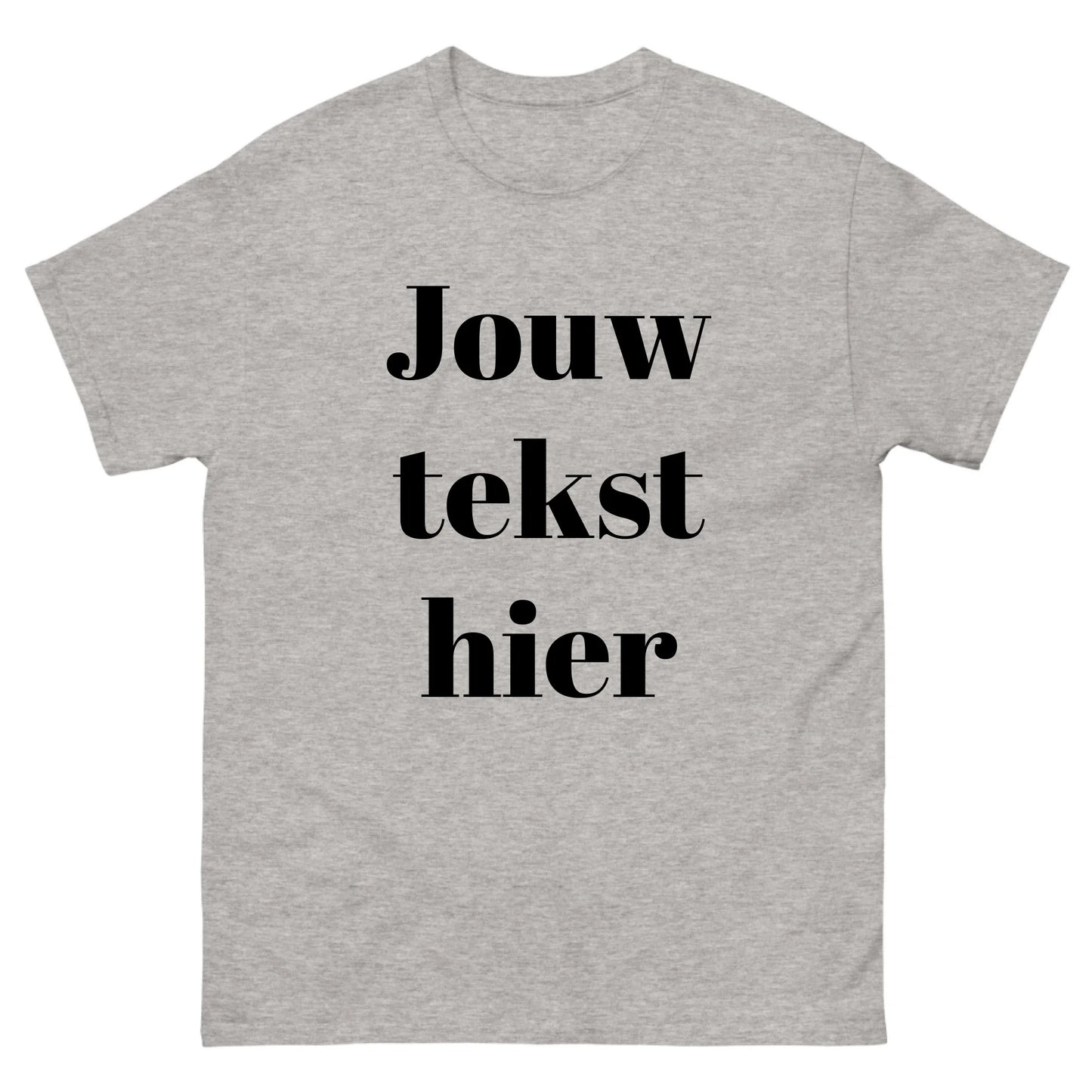 Personalized T-shirt with your own text