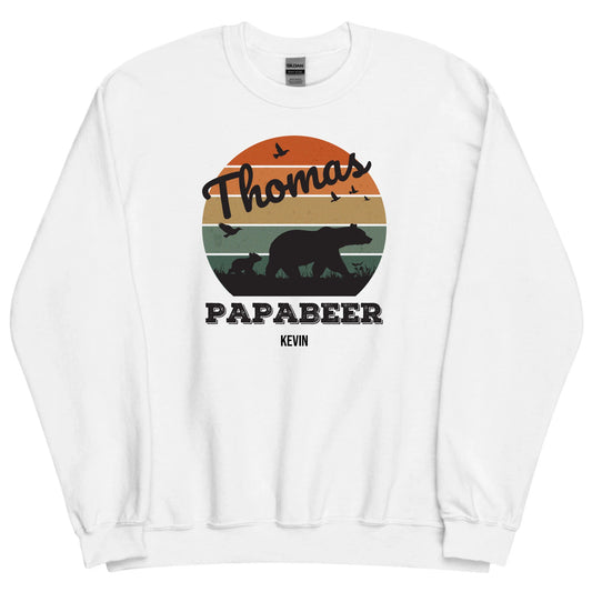 Gepersonaliseerde sweater - Papabeer