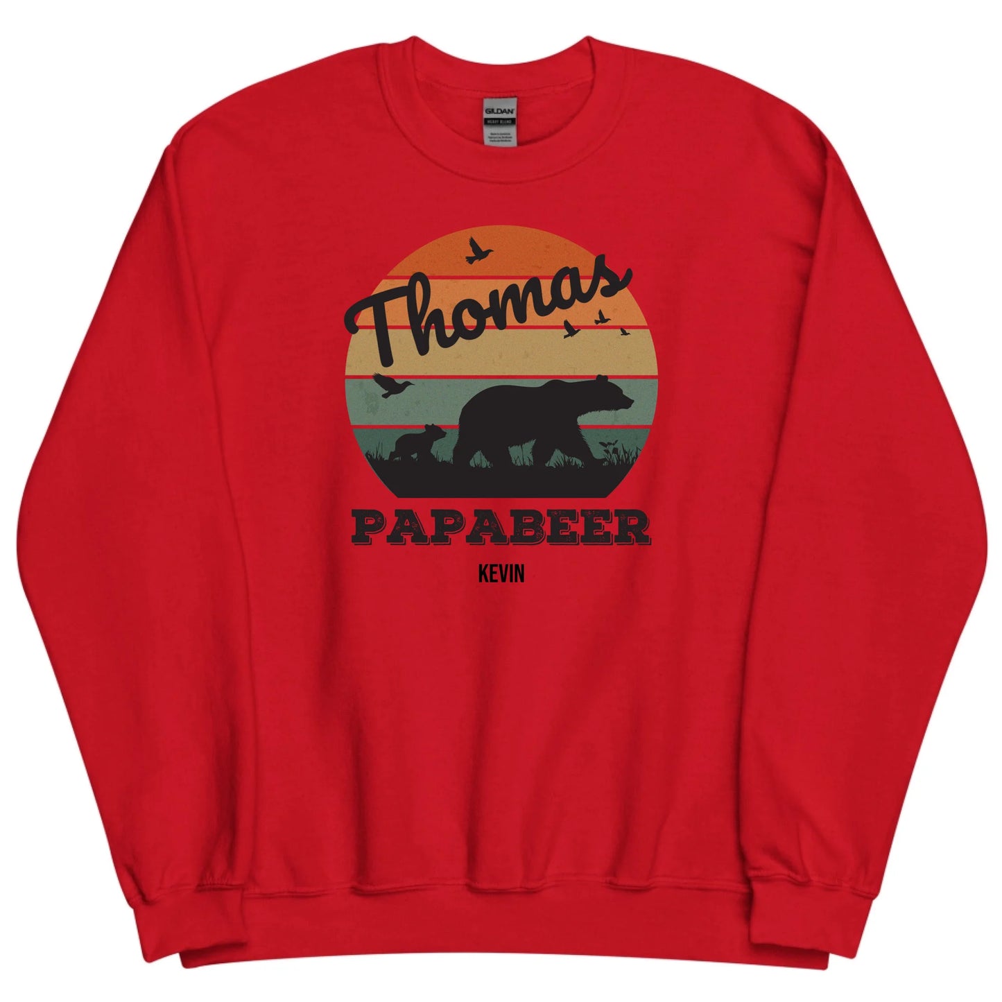 Personalisierter Pullover – Papa Bär