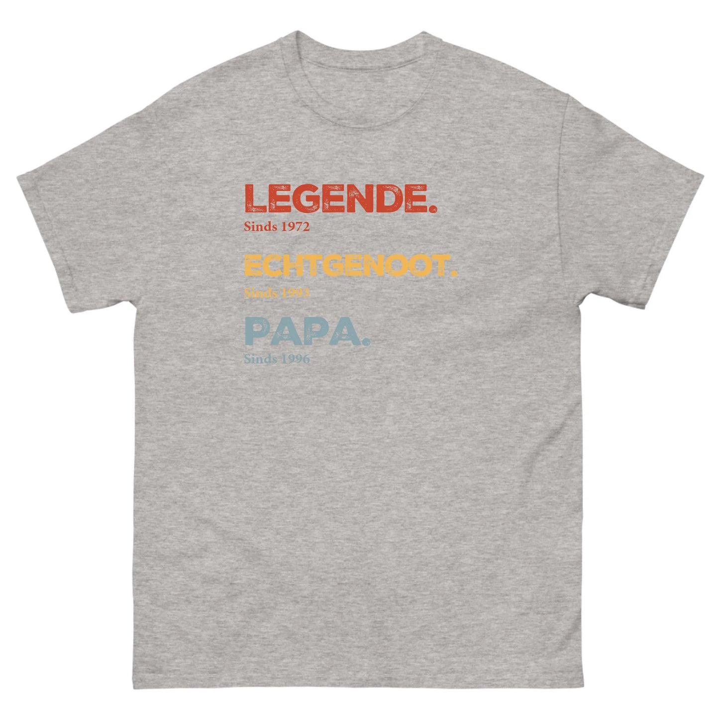 Gepersonaliseerd T-shirt - Papa de legende