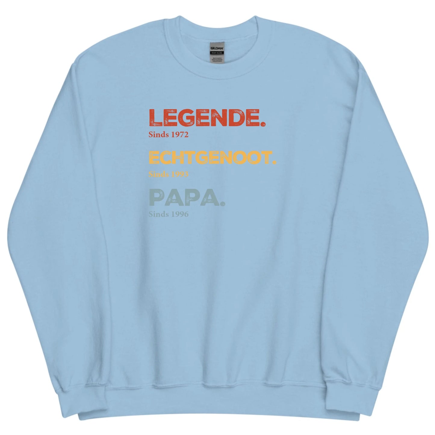 Gepersonaliseerde sweater - Papa de legende
