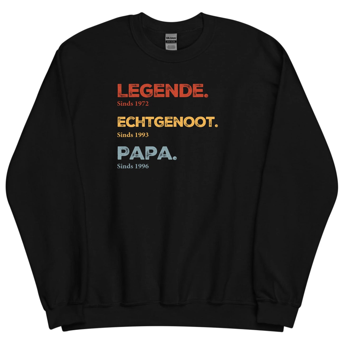 Gepersonaliseerde sweater - Papa de legende