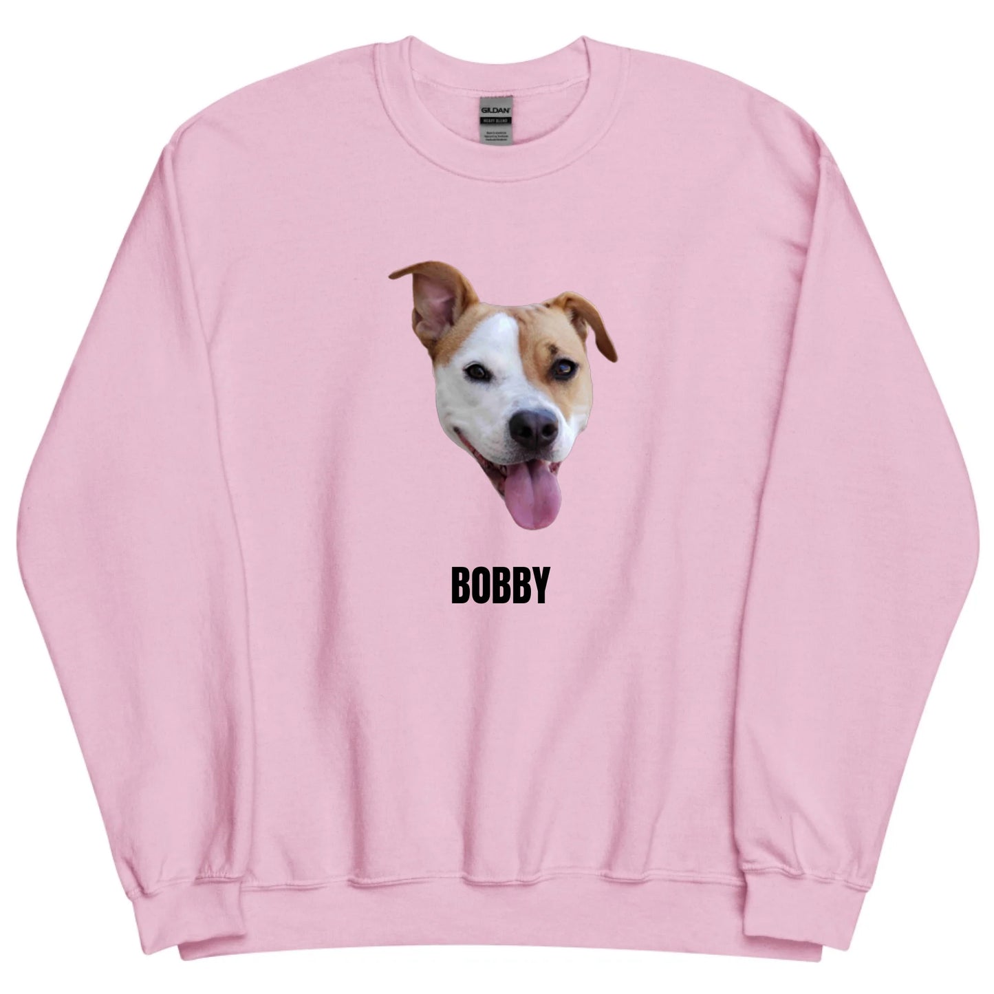 Personalisierter Pullover – Haustiermotiv – Fügen Sie Ihr eigenes Foto und Ihren eigenen Text hinzu