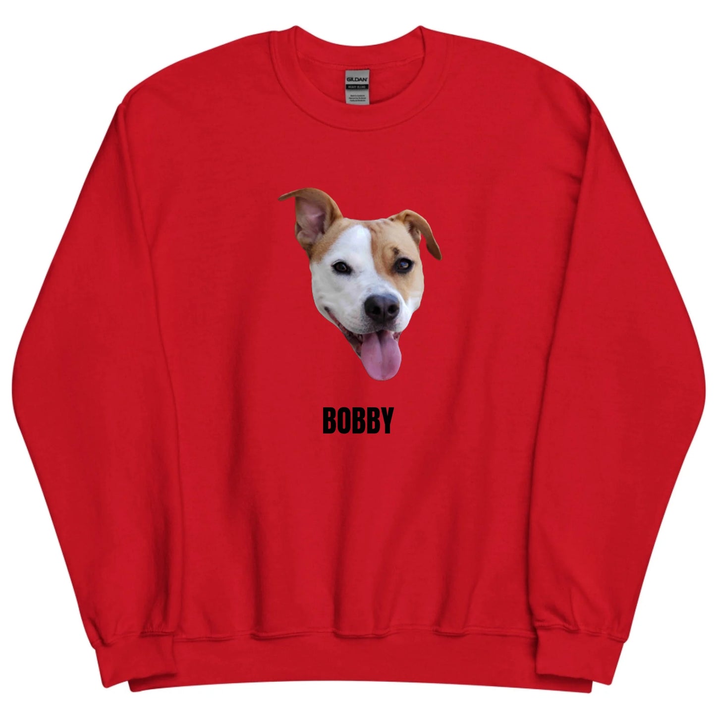 Gerpersonaliseerde sweater - Uitgeknipt huisdier - Voeg je eigen foto en tekst toe