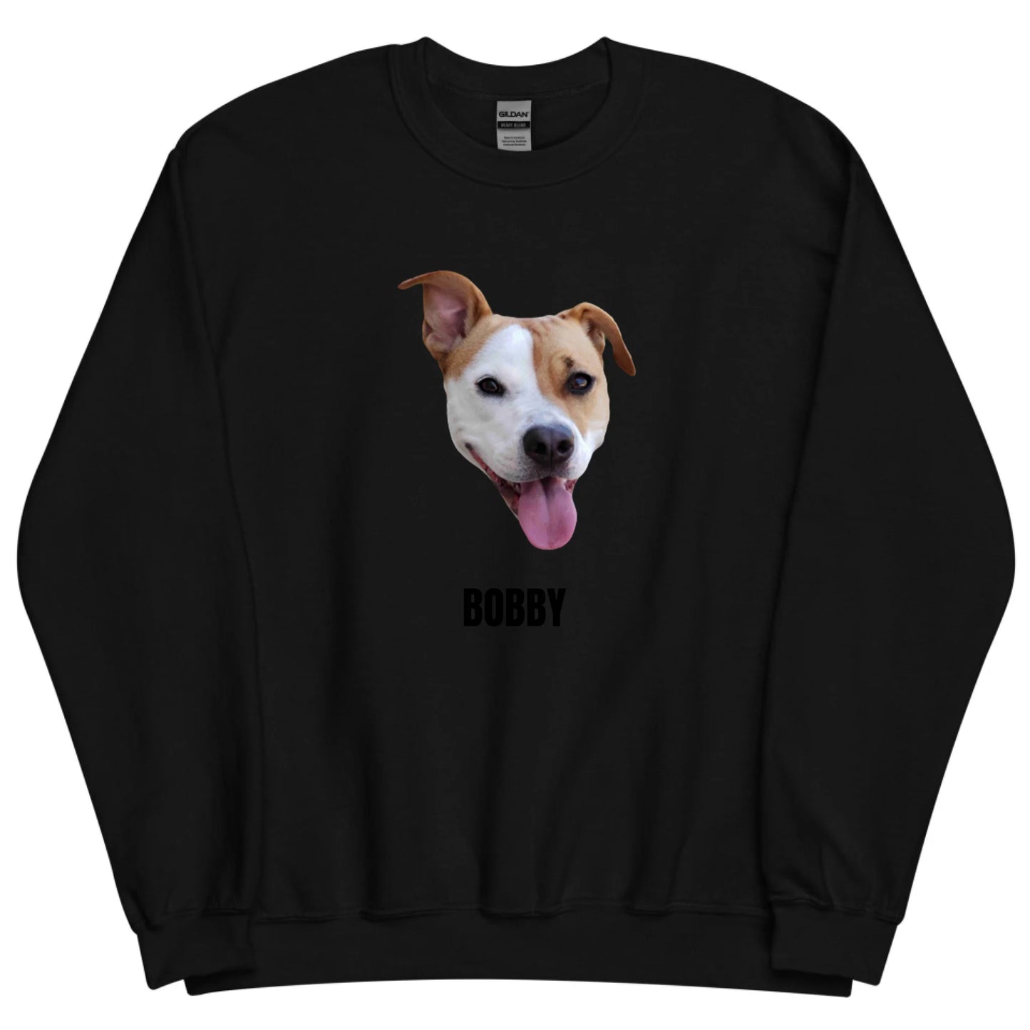 Gerpersonaliseerde sweater - Uitgeknipt huisdier - Voeg je eigen foto en tekst toe