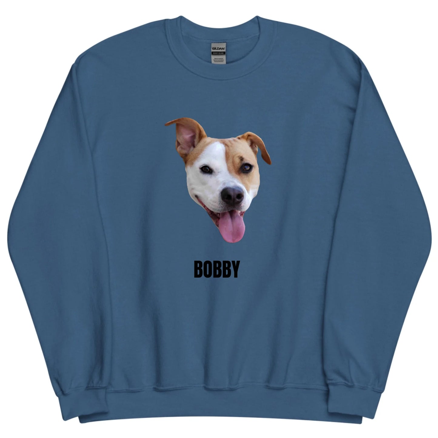 Gerpersonaliseerde sweater - Uitgeknipt huisdier - Voeg je eigen foto en tekst toe