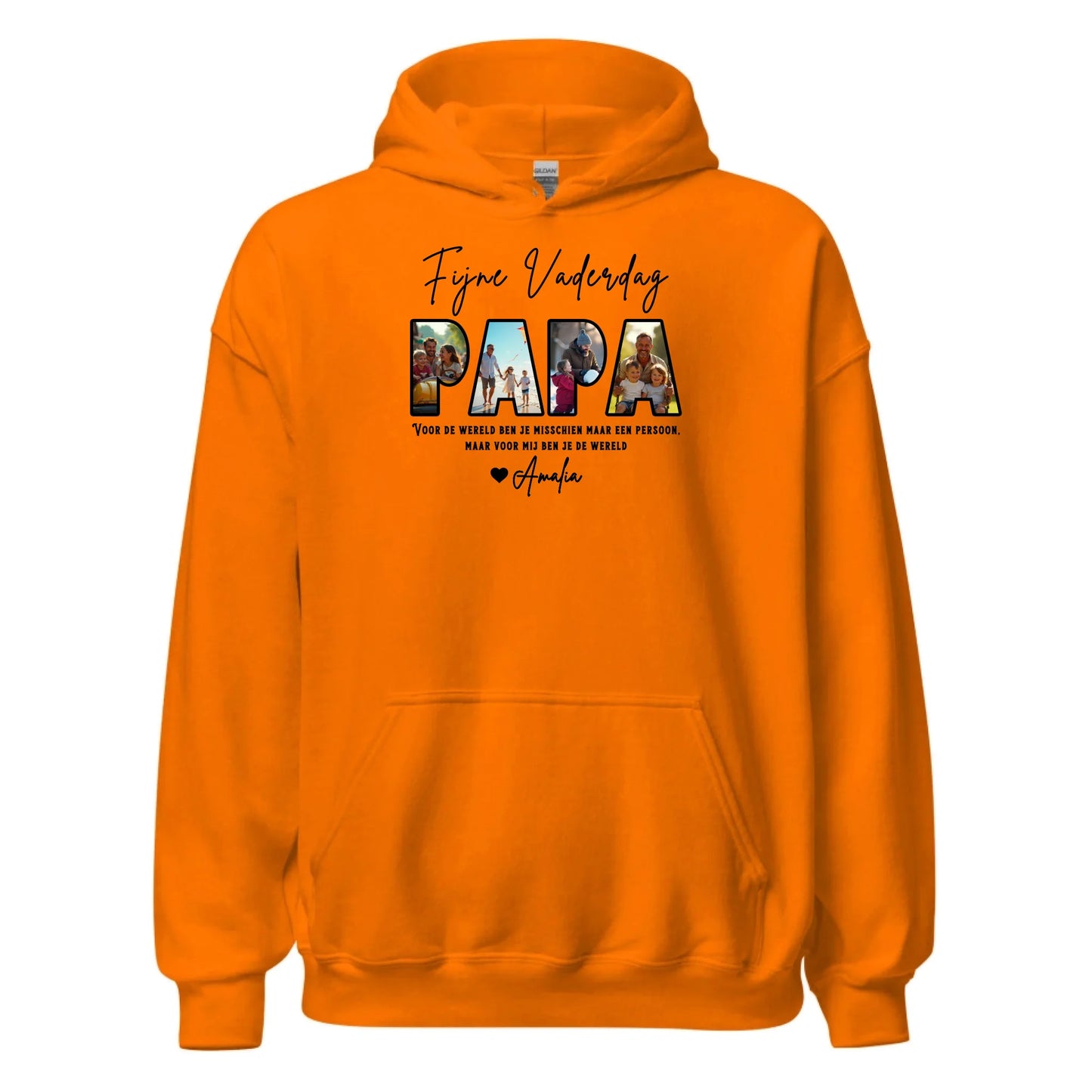 Gepersonaliseerde hoodie - Fijne Vaderdag