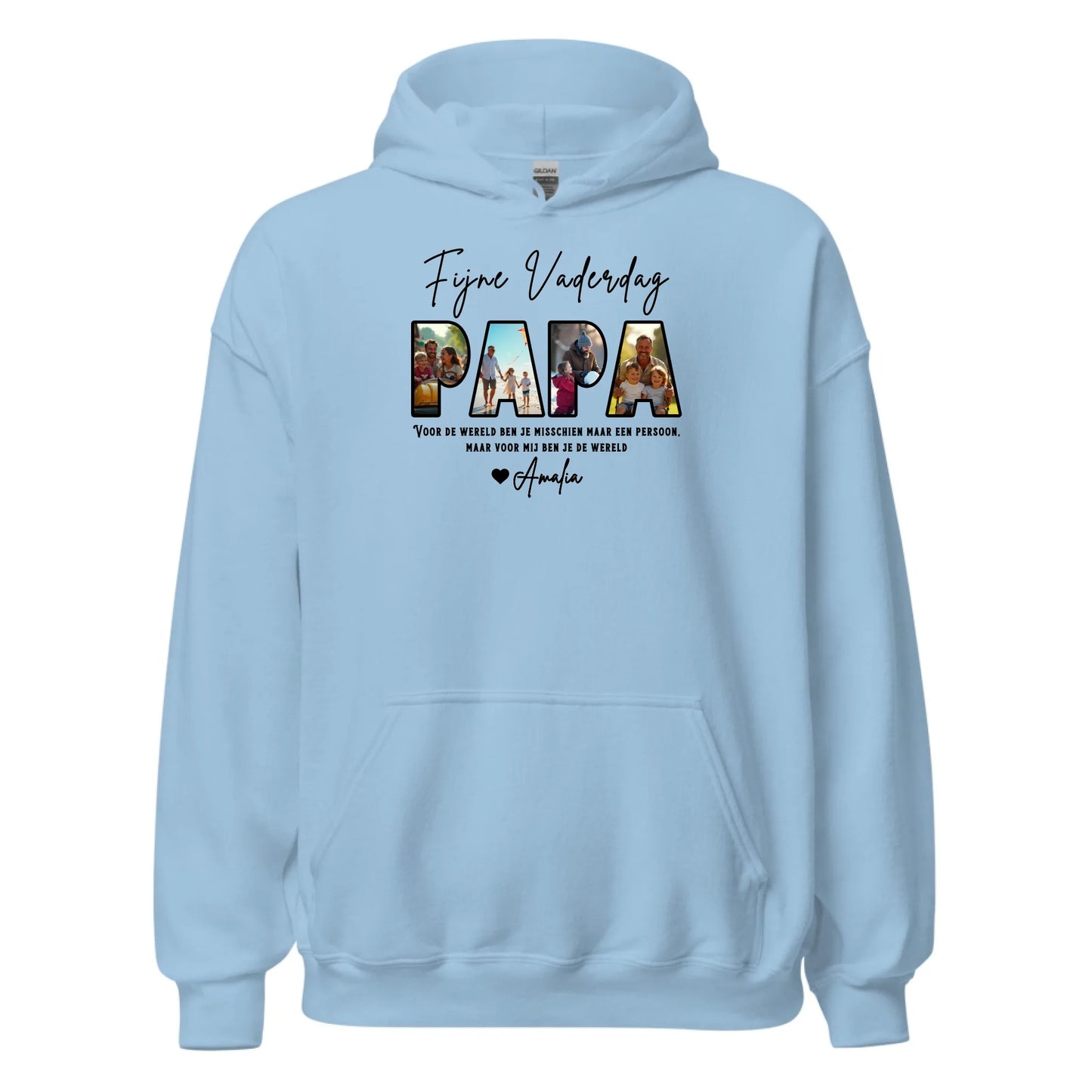 Gepersonaliseerde hoodie - Fijne Vaderdag