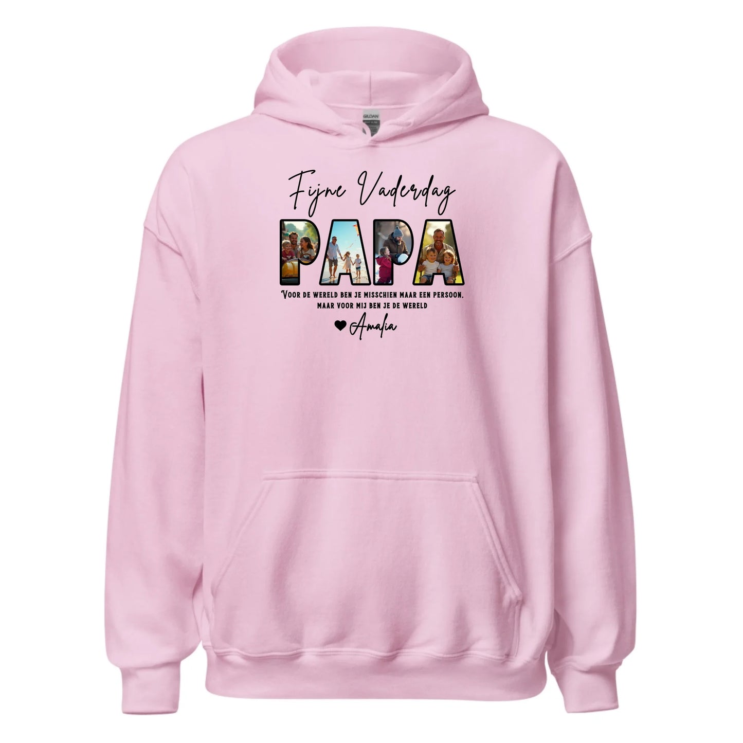 Gepersonaliseerde hoodie - Fijne Vaderdag