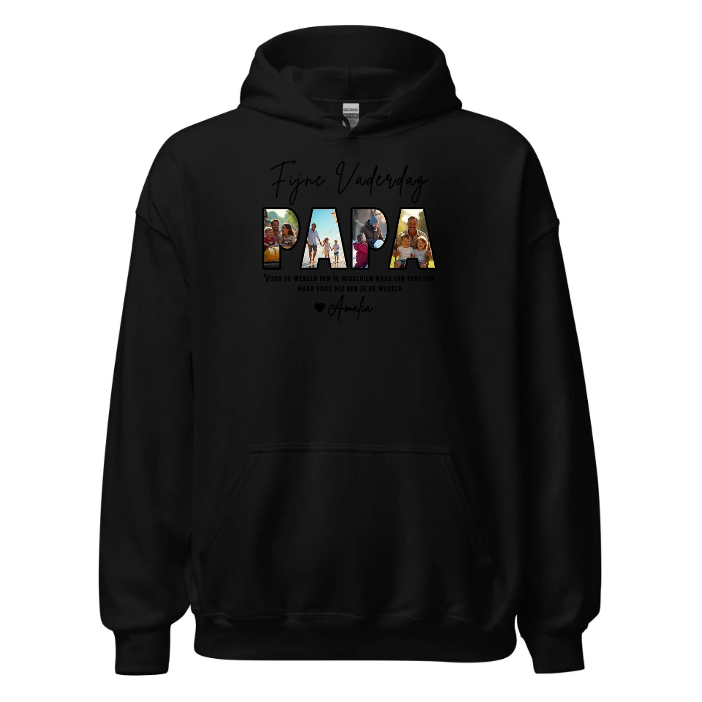 Gepersonaliseerde hoodie - Fijne Vaderdag
