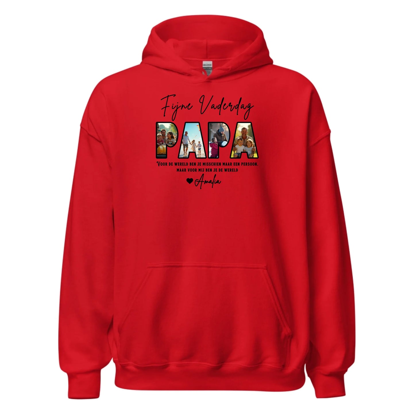 Gepersonaliseerde hoodie - Fijne Vaderdag