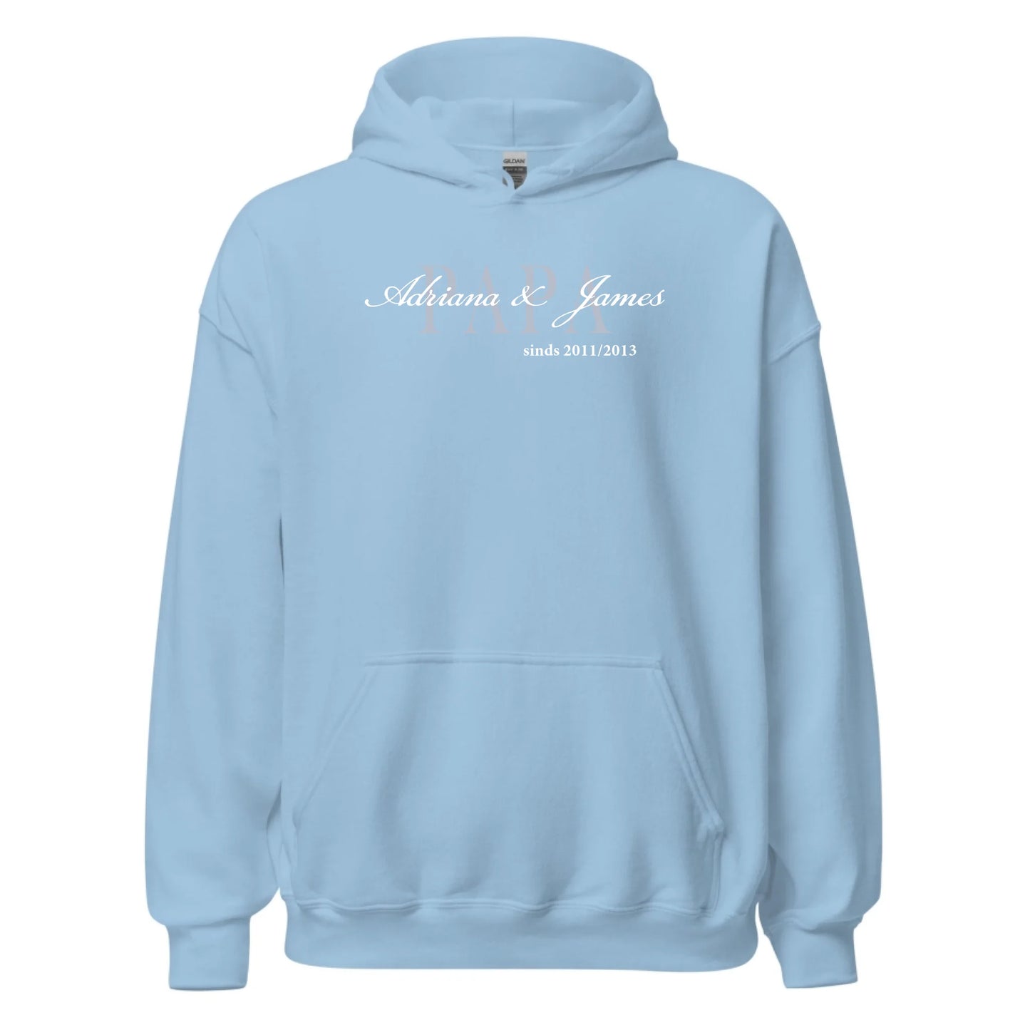 Gepersonaliseerde hoodie - Papa