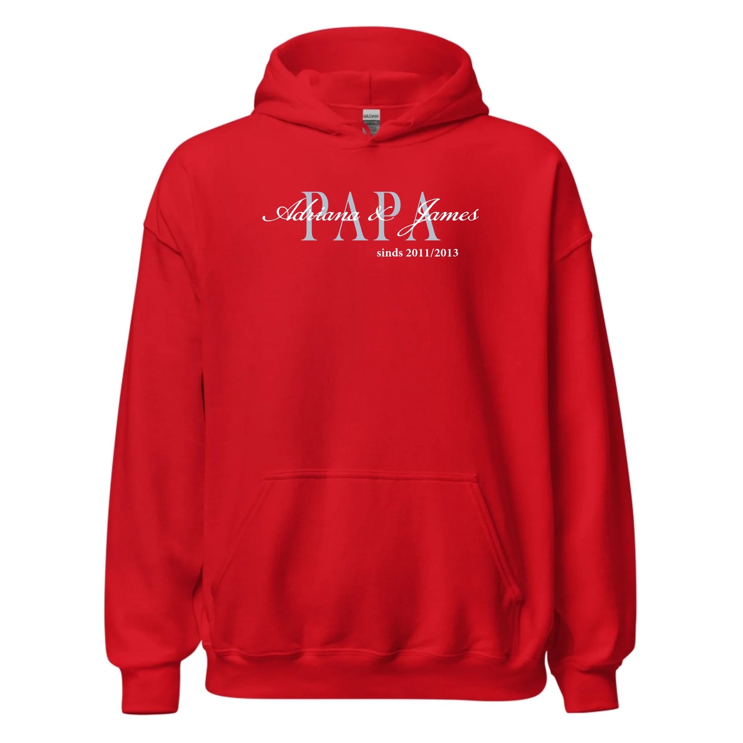 Gepersonaliseerde hoodie - Papa