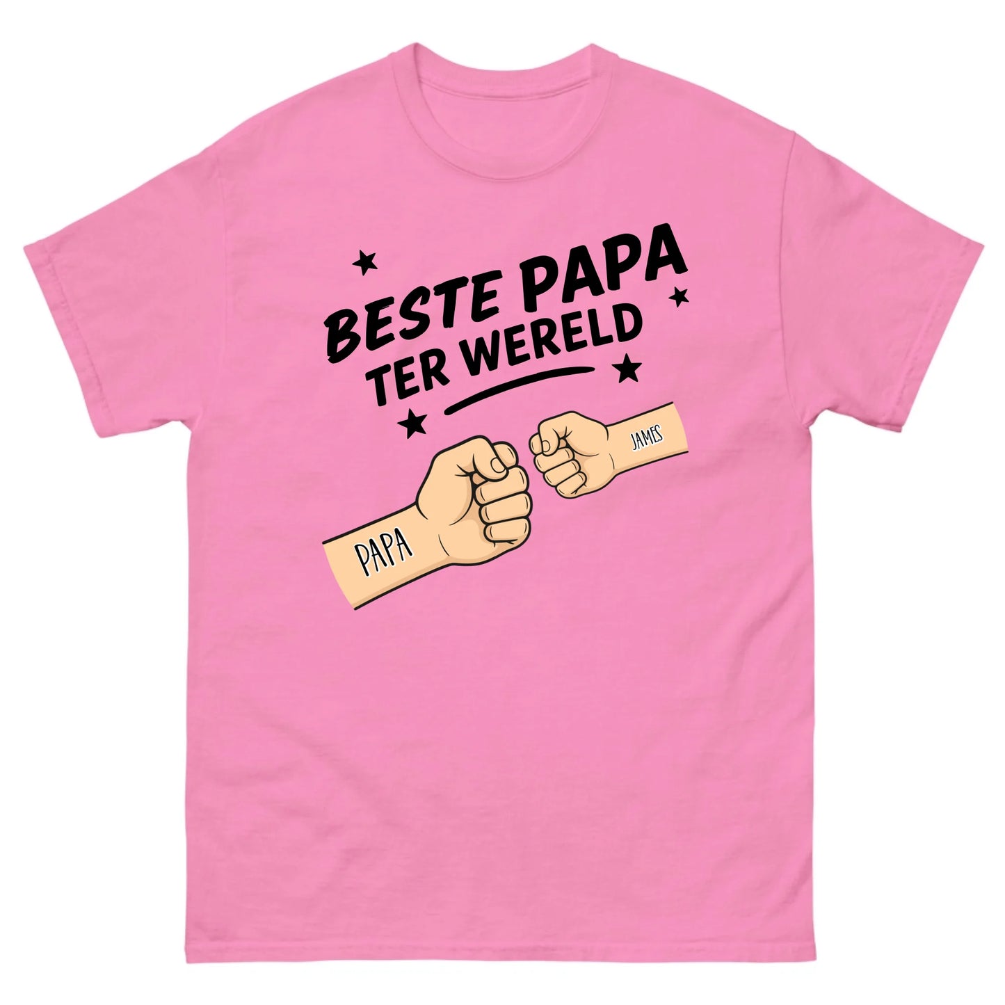 Gepersonaliseerd T-shirt - Beste papa ter wereld