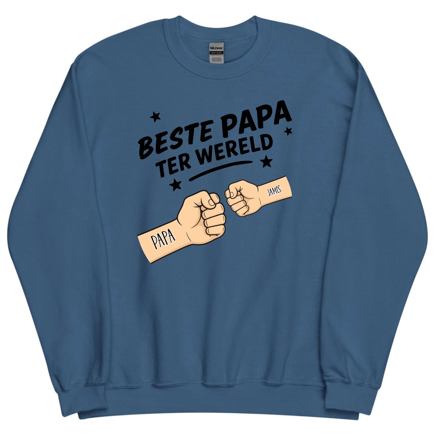 Gepersonaliseerde sweater - Beste papa ter wereld