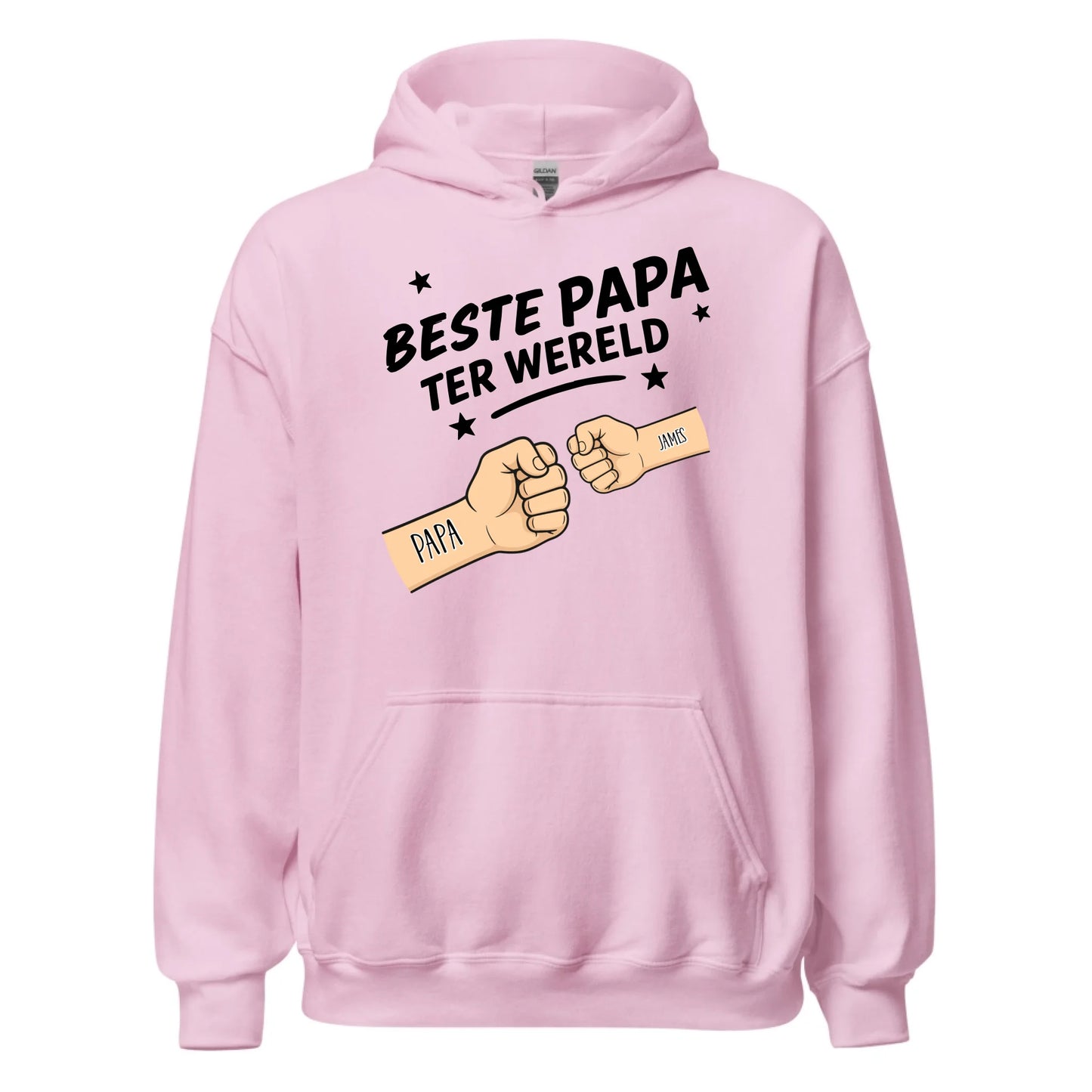 Gepersonaliseerde hoodie - Beste papa ter wereld