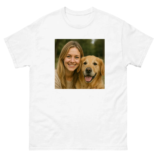 Gepersonaliseerd T-shirt met eigen foto
