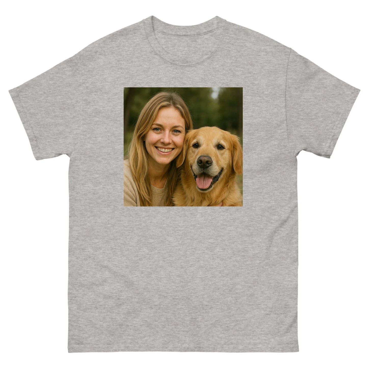 Gepersonaliseerd T-shirt met eigen foto