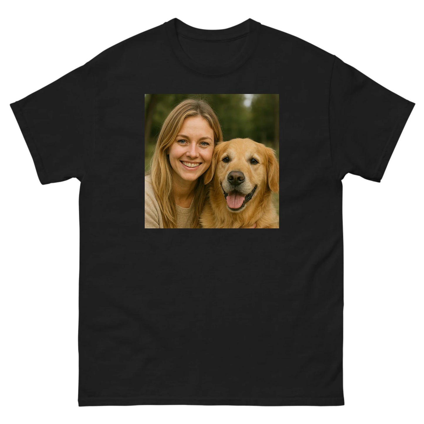 Personalisiertes T-Shirt mit Ihrem eigenen Foto