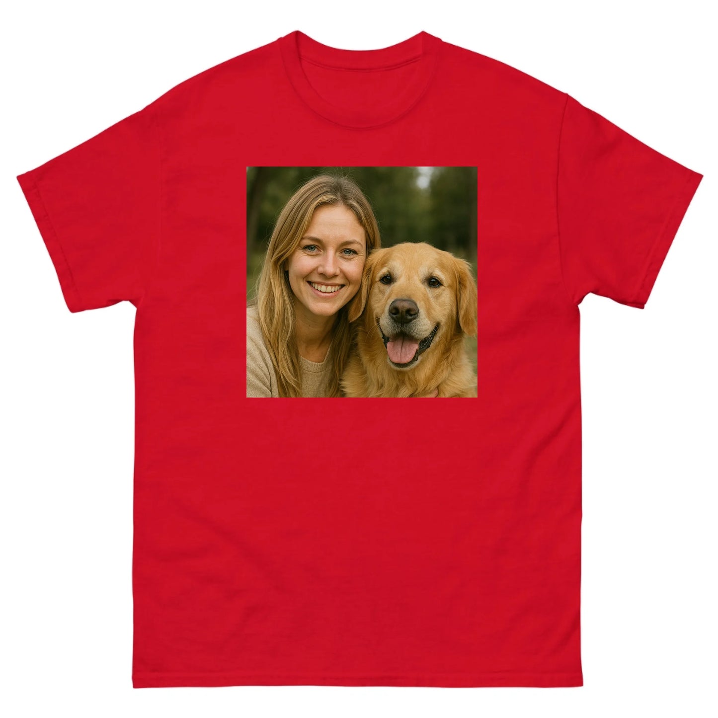 Gepersonaliseerd T-shirt met eigen foto