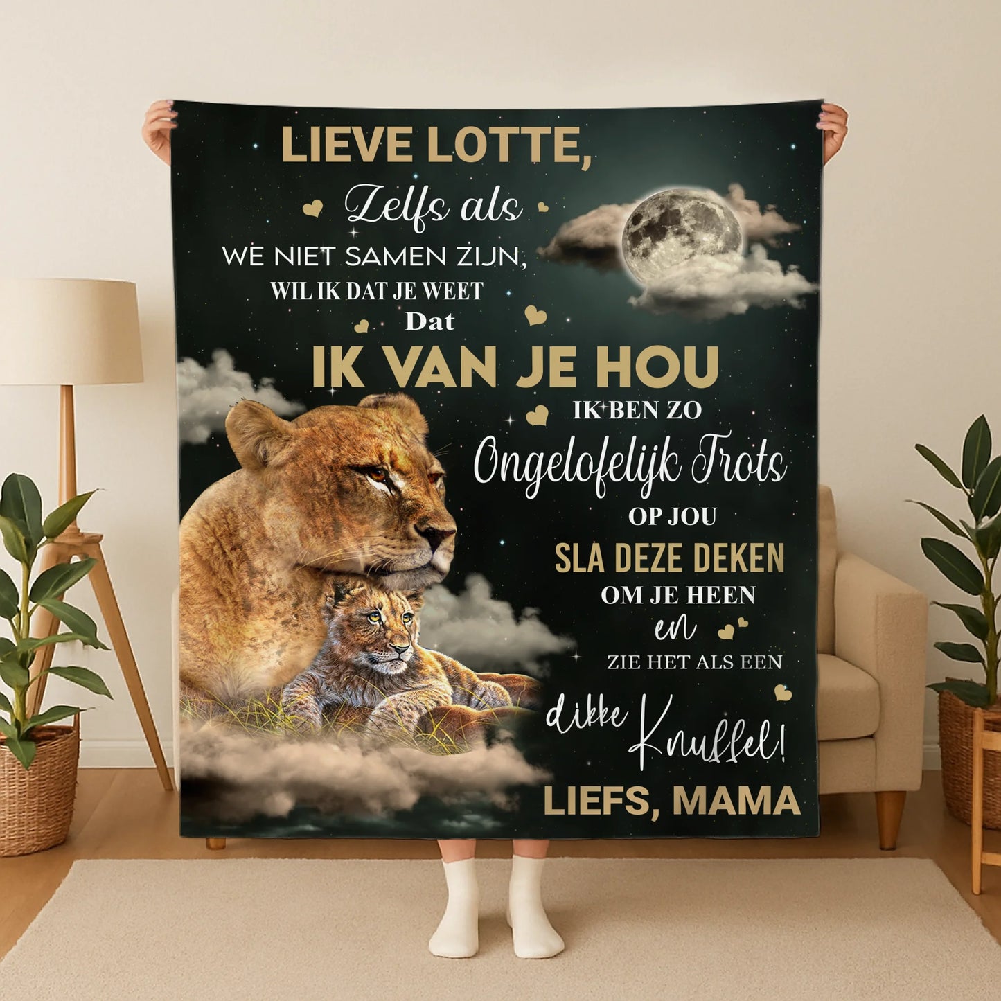 Gepersonaliseerde deken