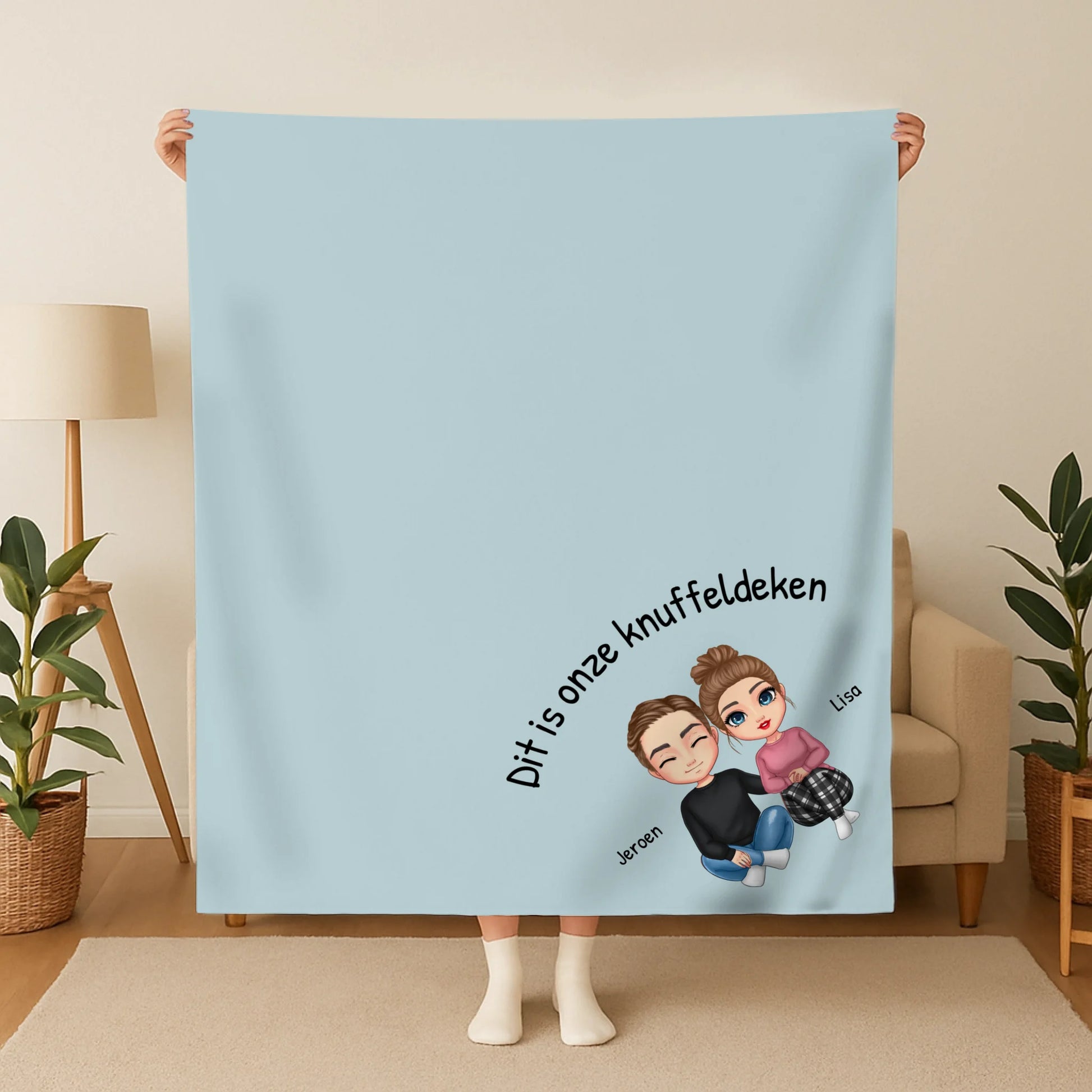 Gepersonaliseerde deken