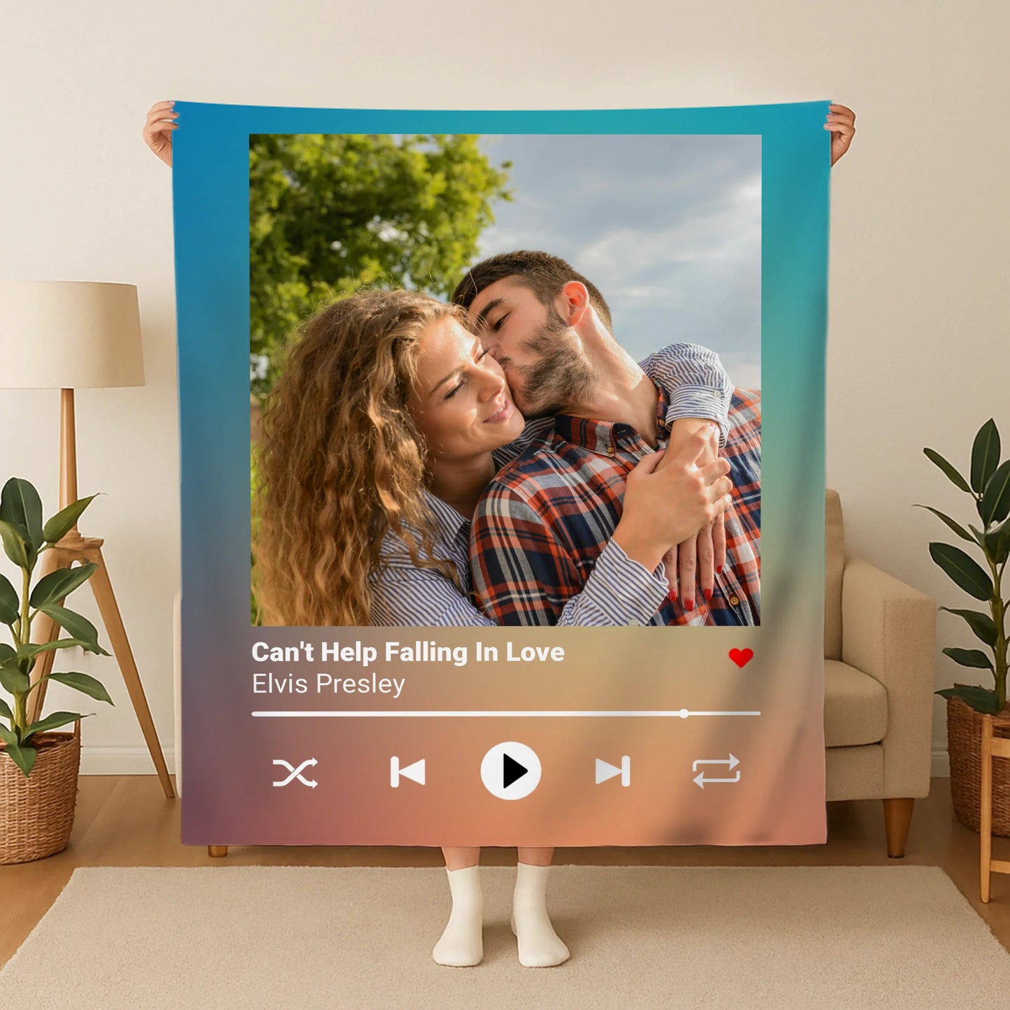 Gepersonaliseerde deken