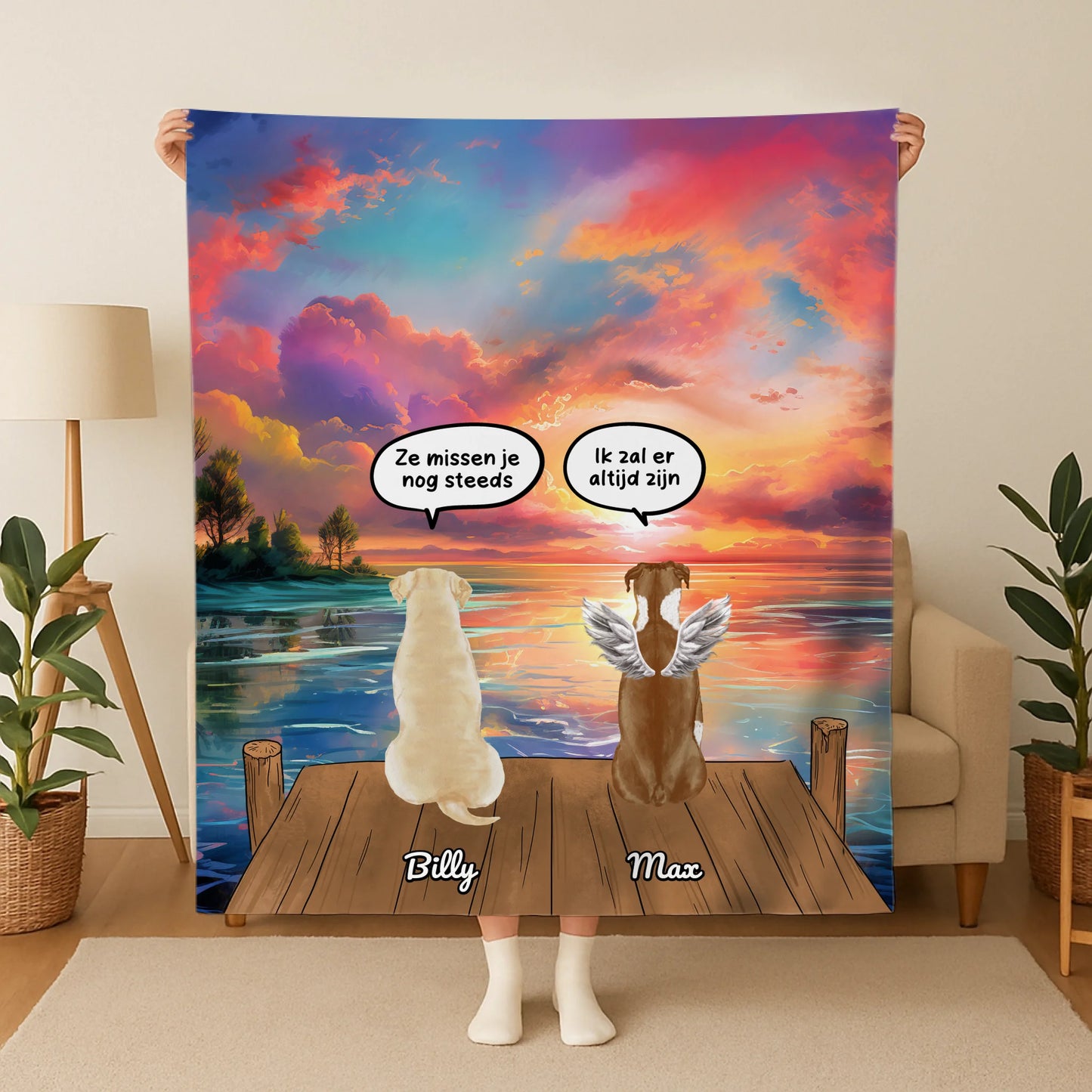 Gepersonaliseerde deken