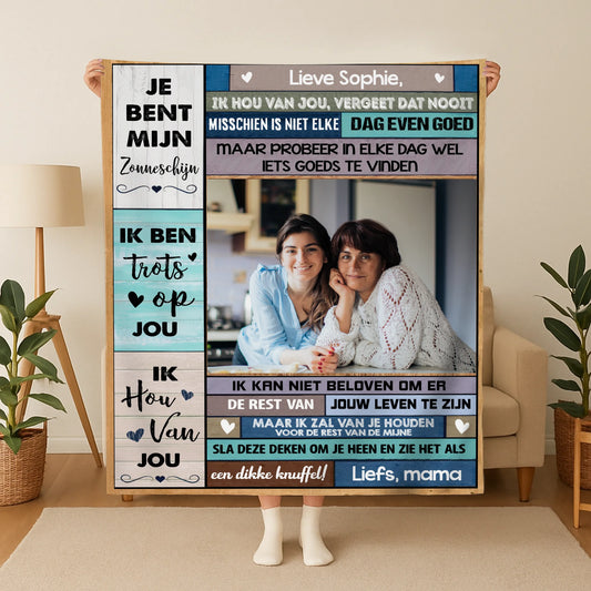 Gepersonaliseerde deken