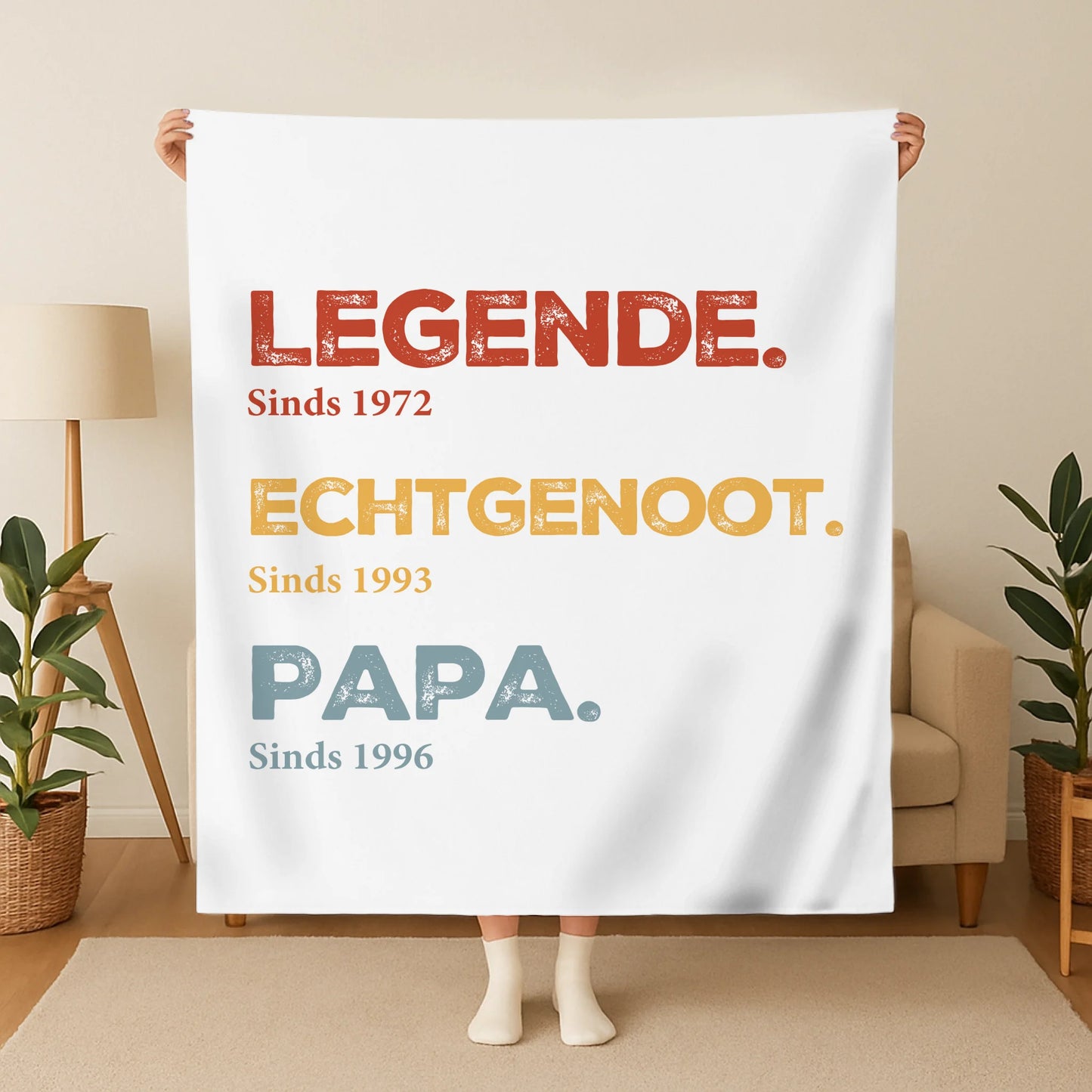 Gepersonaliseerde deken