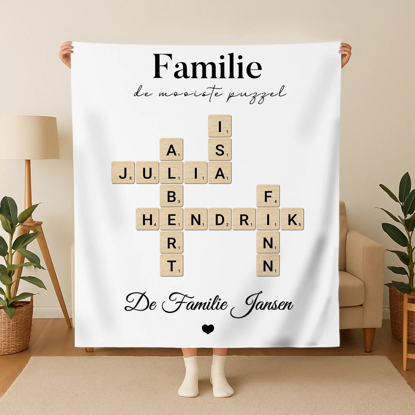 Gepersonaliseerde deken