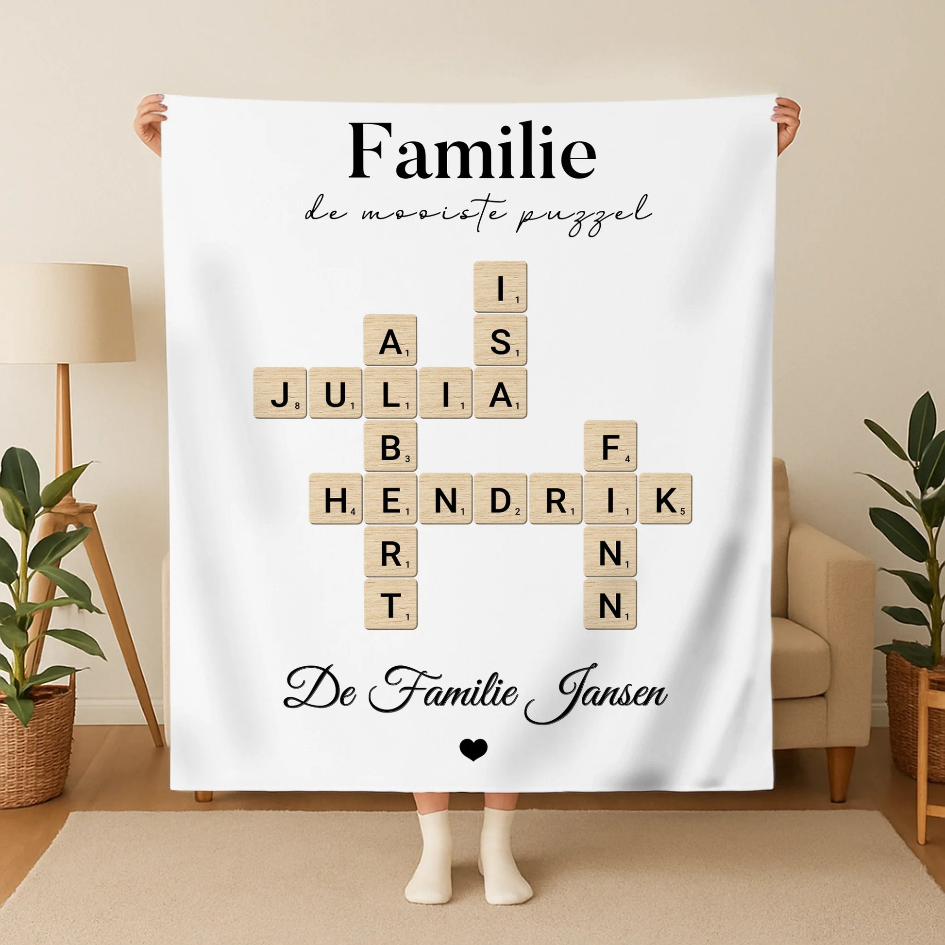 Gepersonaliseerde deken