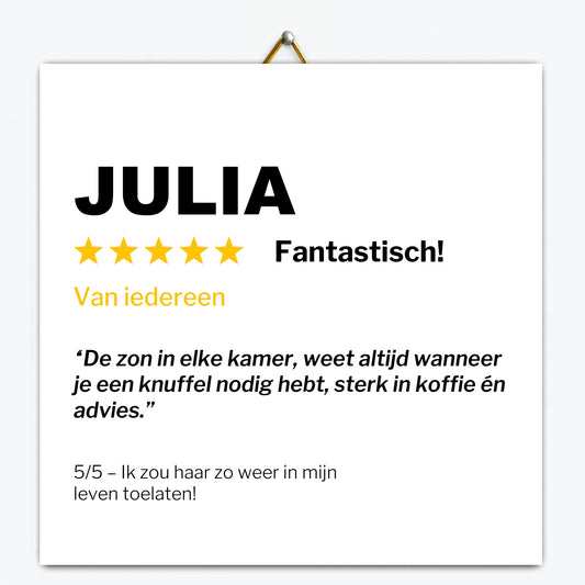 Tegeltje mockup