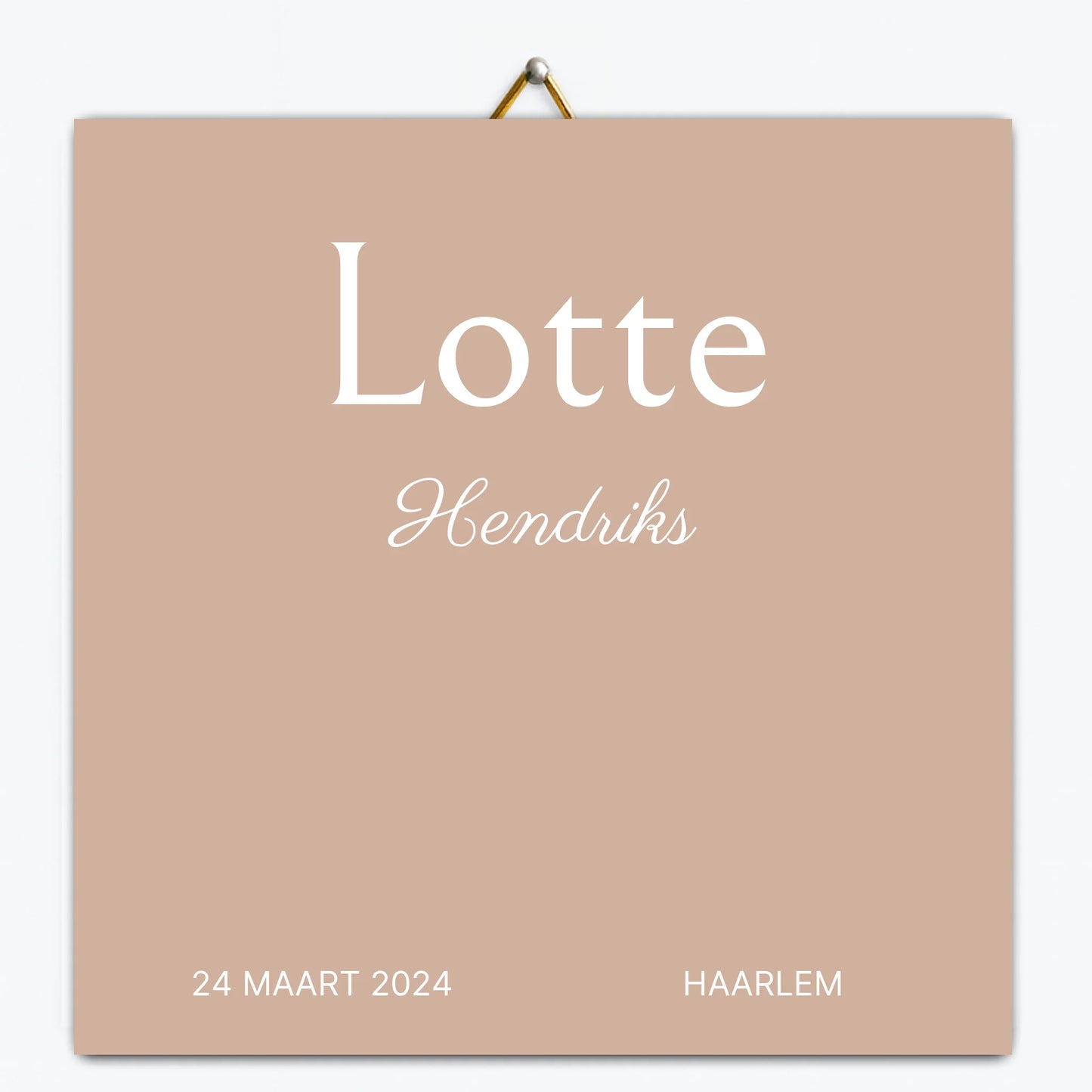 Tegeltje mockup