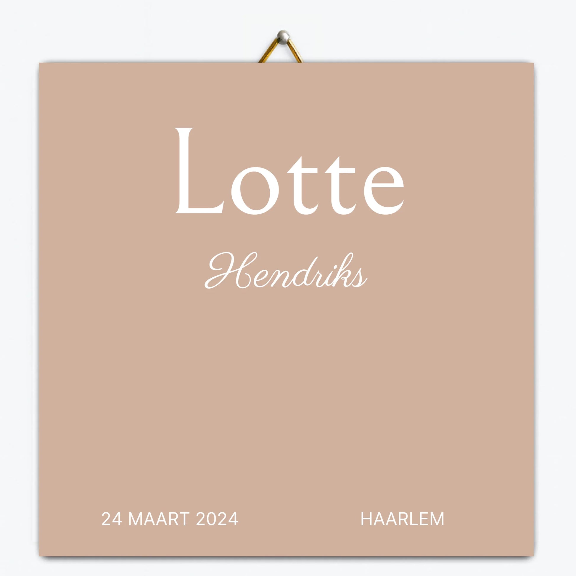 Tegeltje mockup