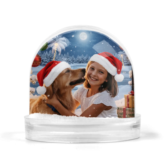 Sneeuwbol achtergrond