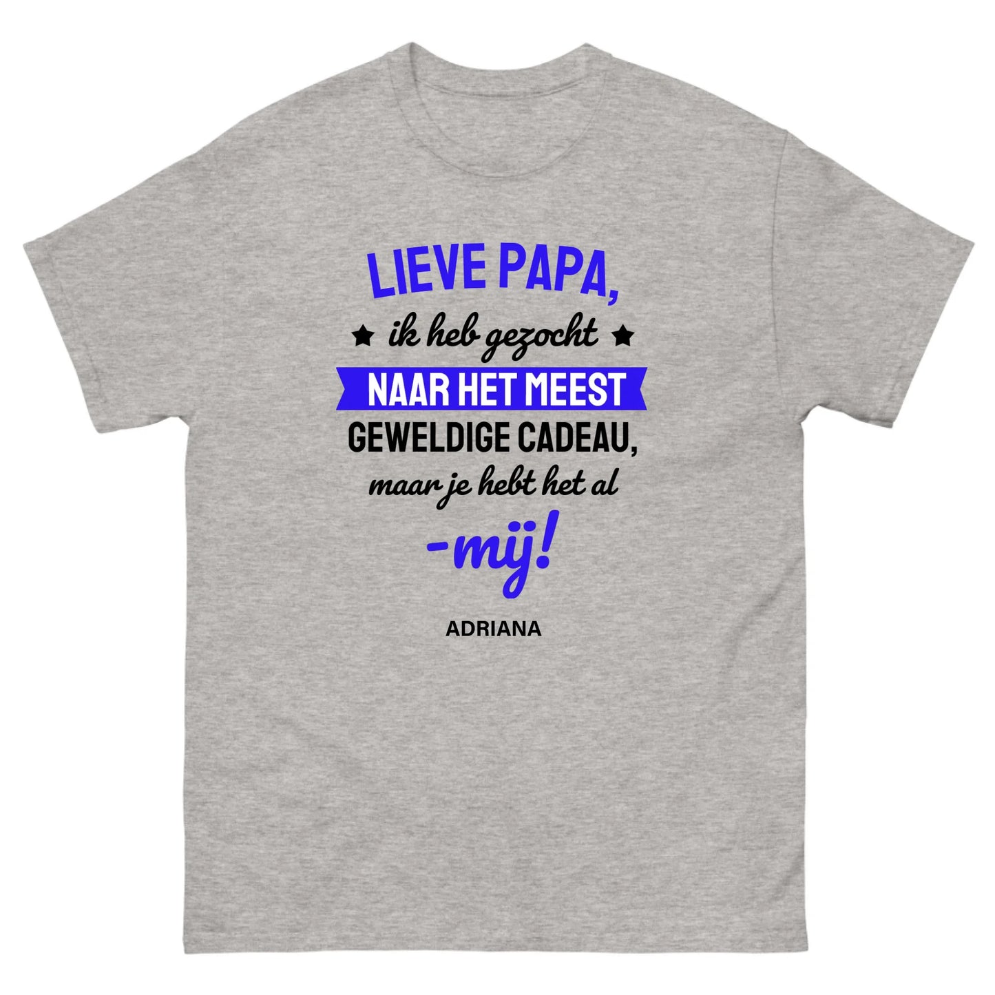 Gepersonaliseerd T-shirt - Lieve papa