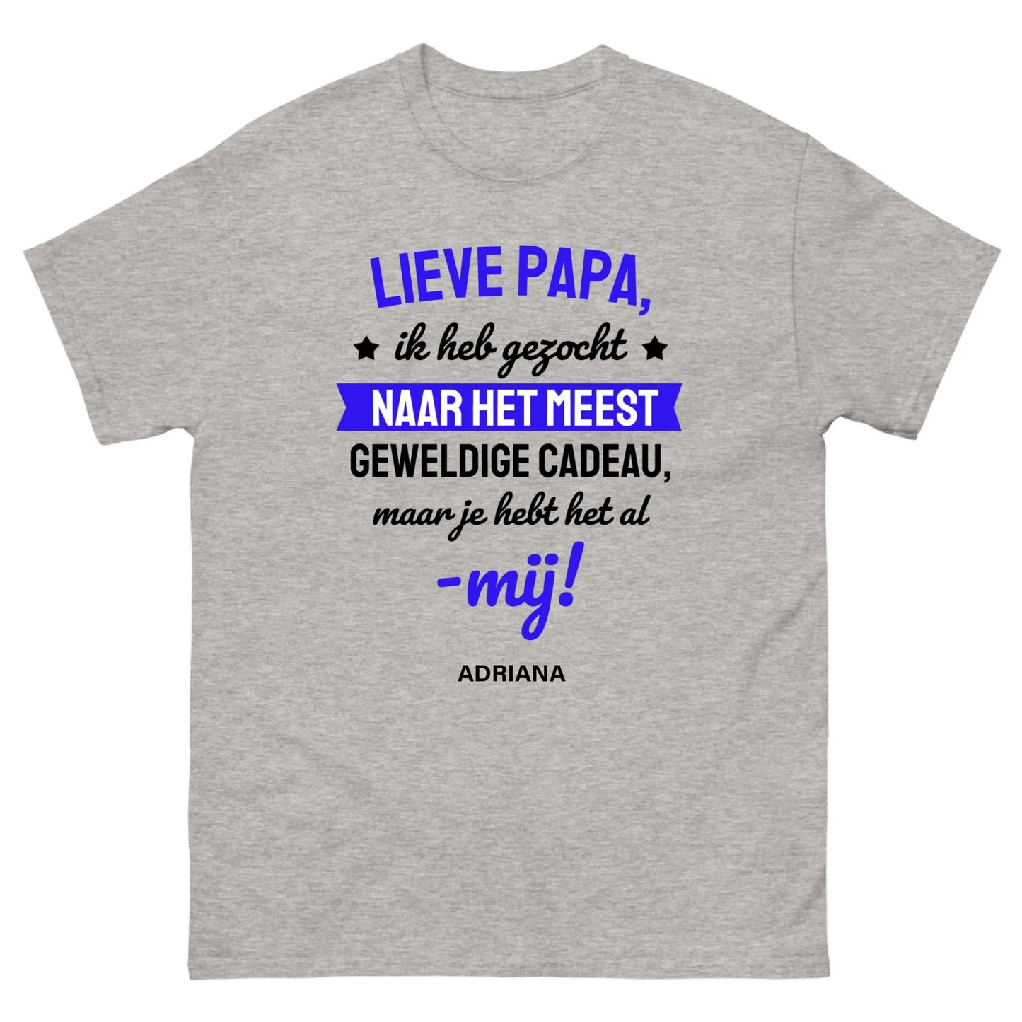 Gepersonaliseerd T-shirt - Lieve papa