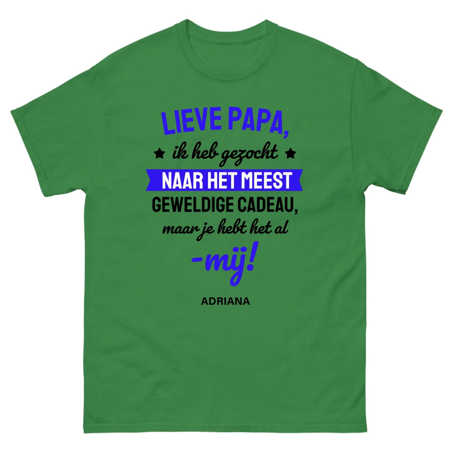 Gepersonaliseerd T-shirt - Lieve papa
