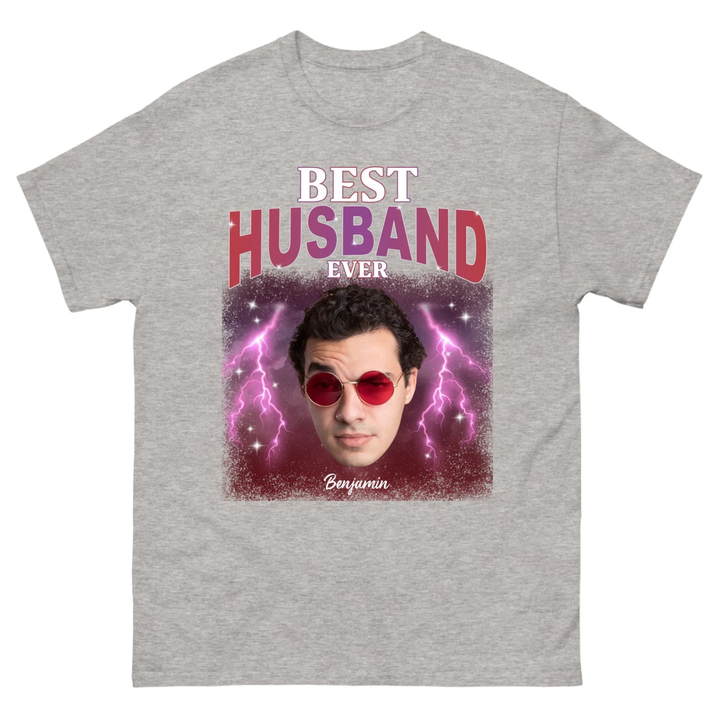 Gepersonaliseerd retro T-shirt - Best person ever