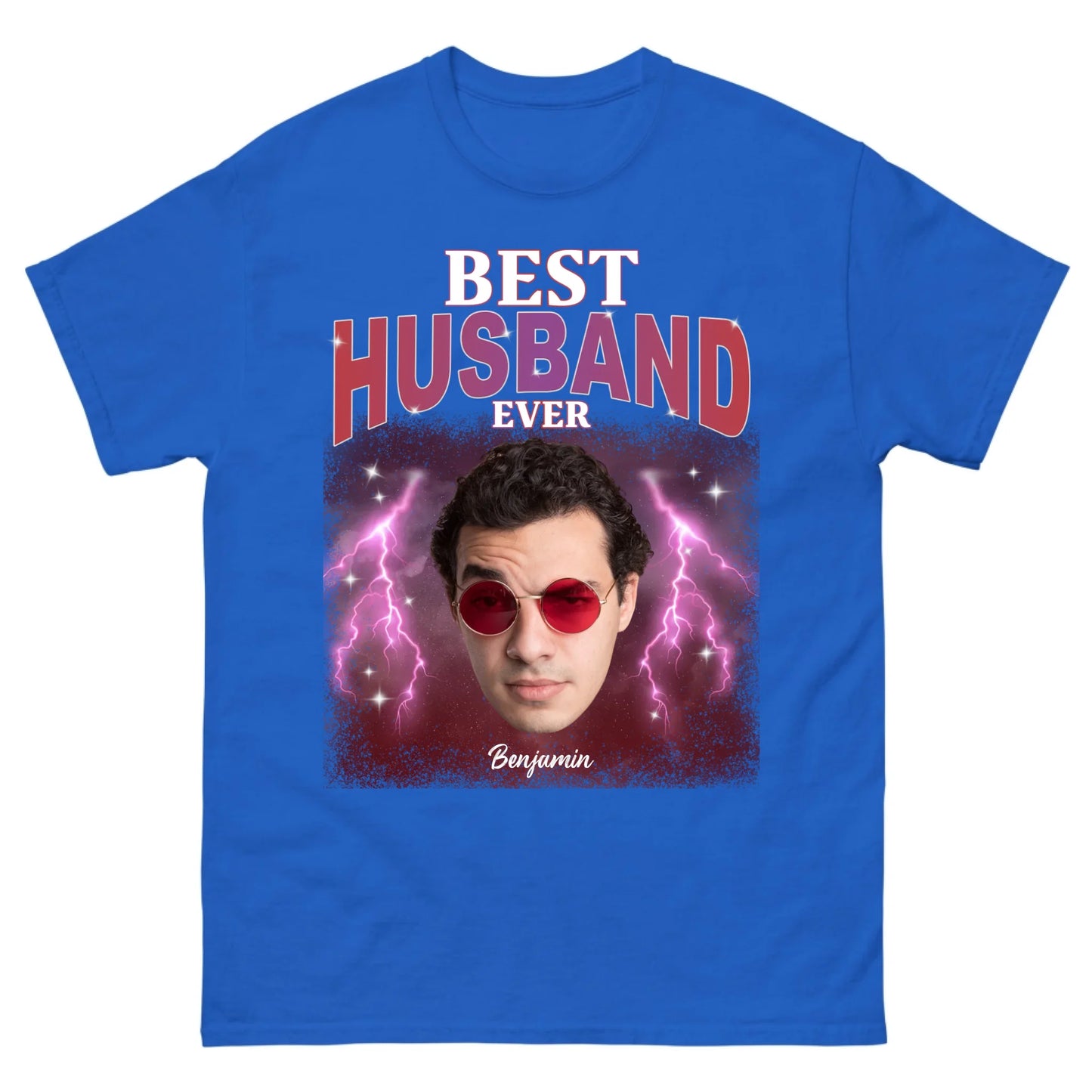 Gepersonaliseerd retro T-shirt - Best person ever