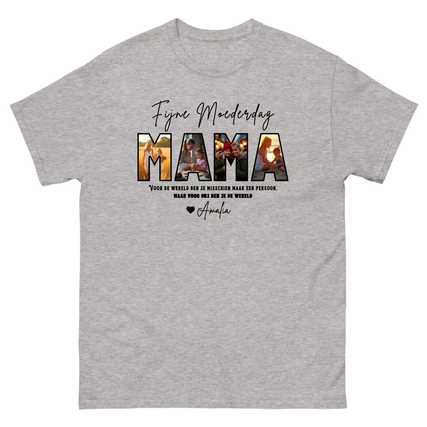 Gepersonaliseerd T-shirt - Fijne Moederdag