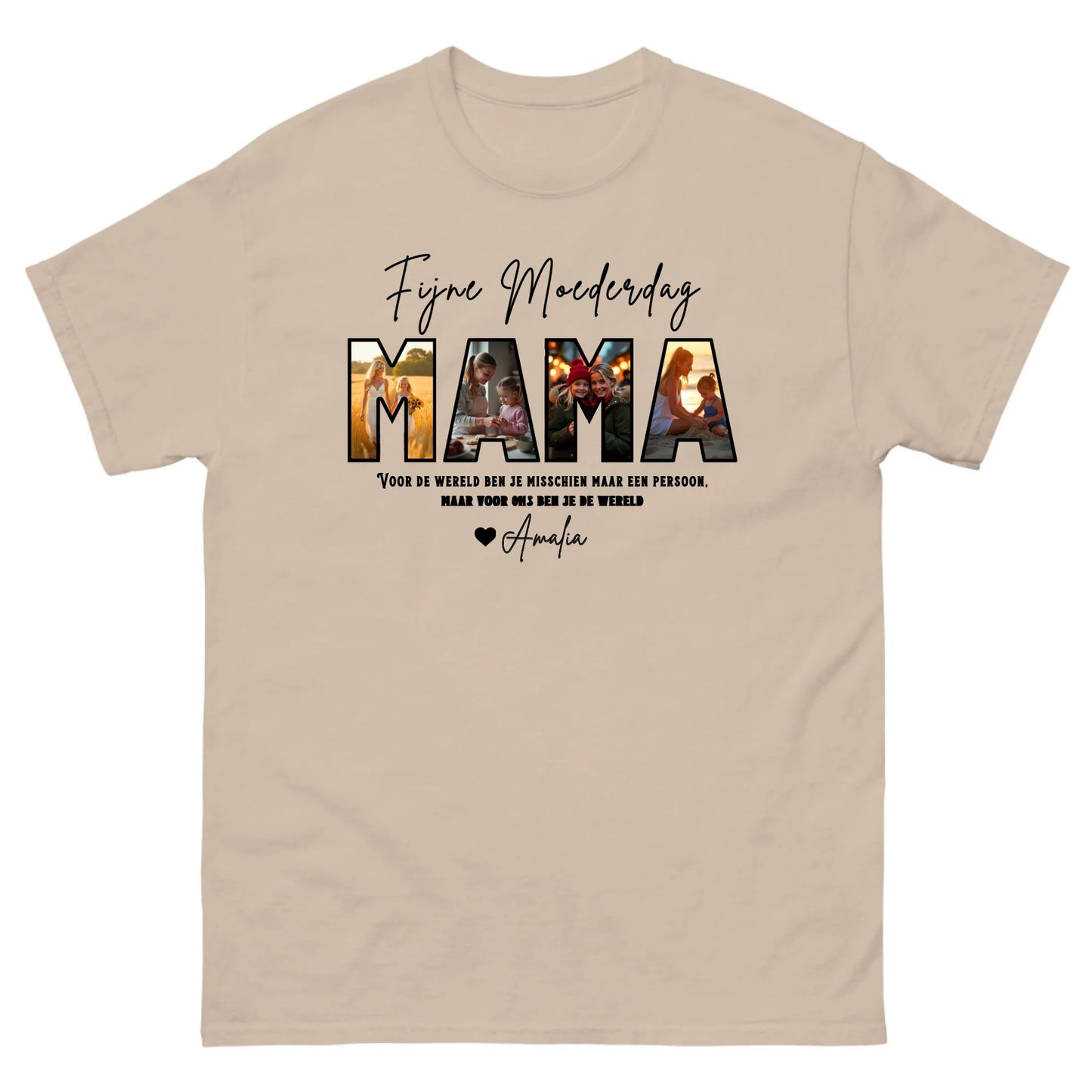 Gepersonaliseerd T-shirt - Fijne Moederdag