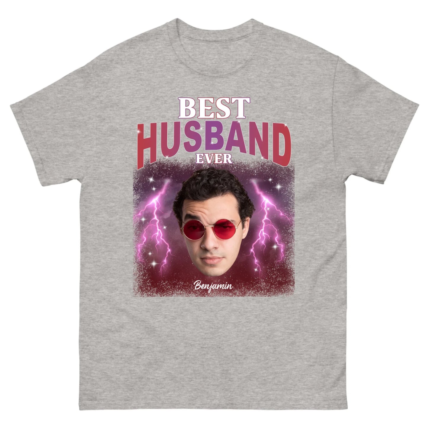 Gepersonaliseerd retro T-shirt - Best person ever