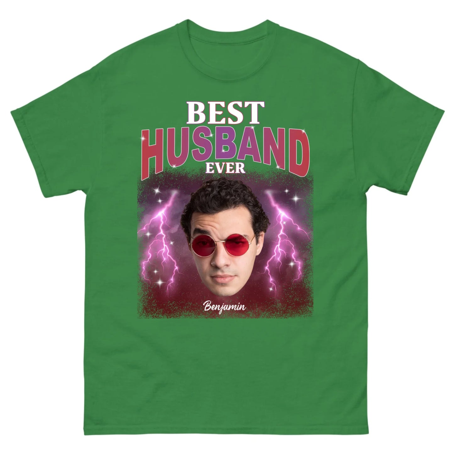 Gepersonaliseerd retro T-shirt - Best person ever