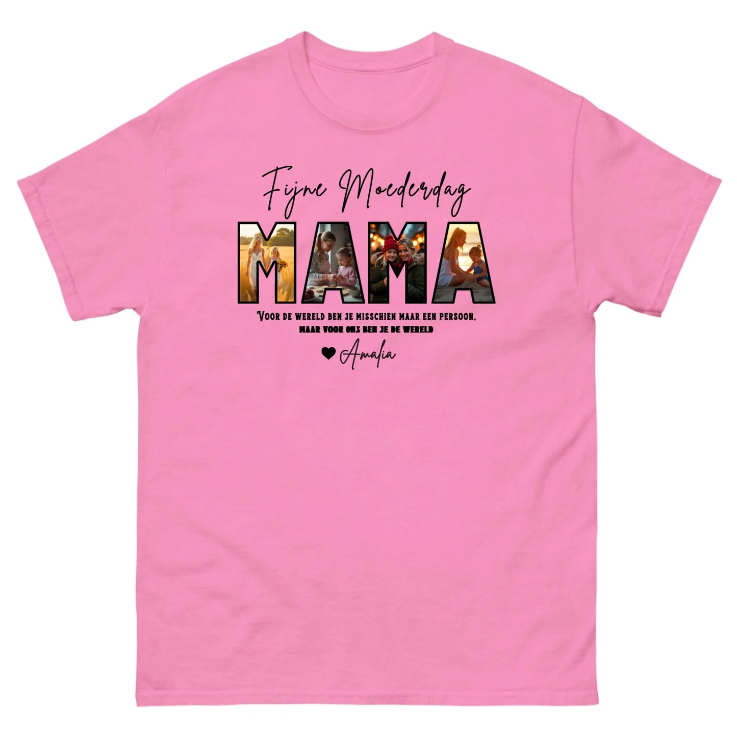 Gepersonaliseerd T-shirt - Fijne Moederdag