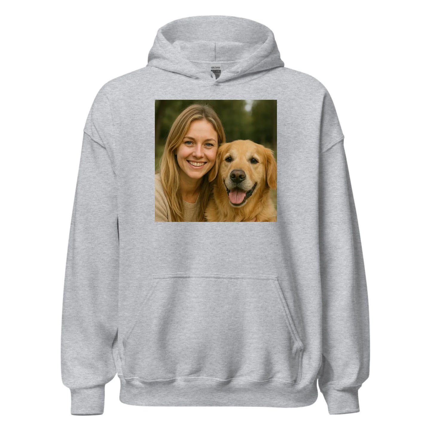 Gepersonaliseerde hoodie met eigen foto