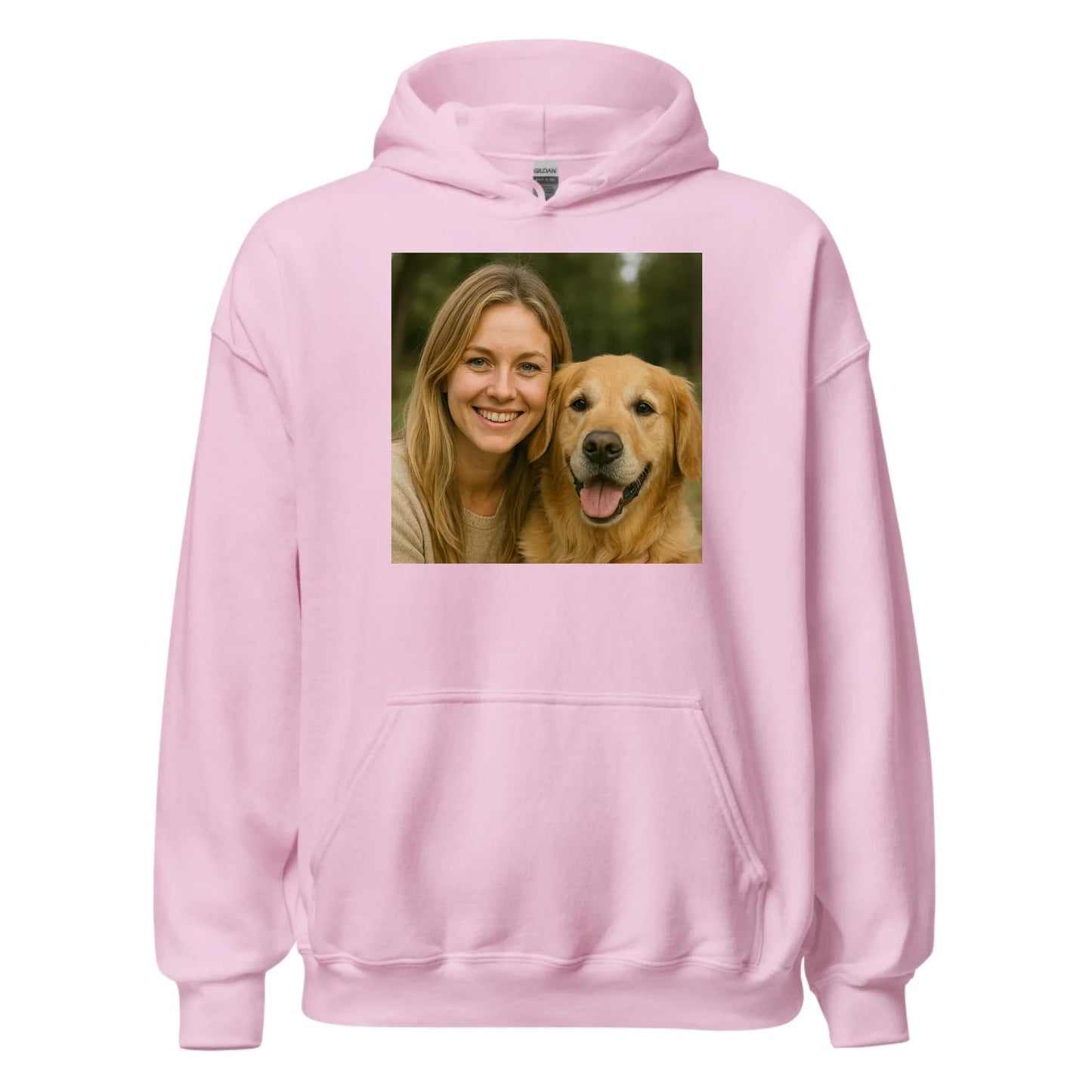 Gepersonaliseerde hoodie met eigen foto