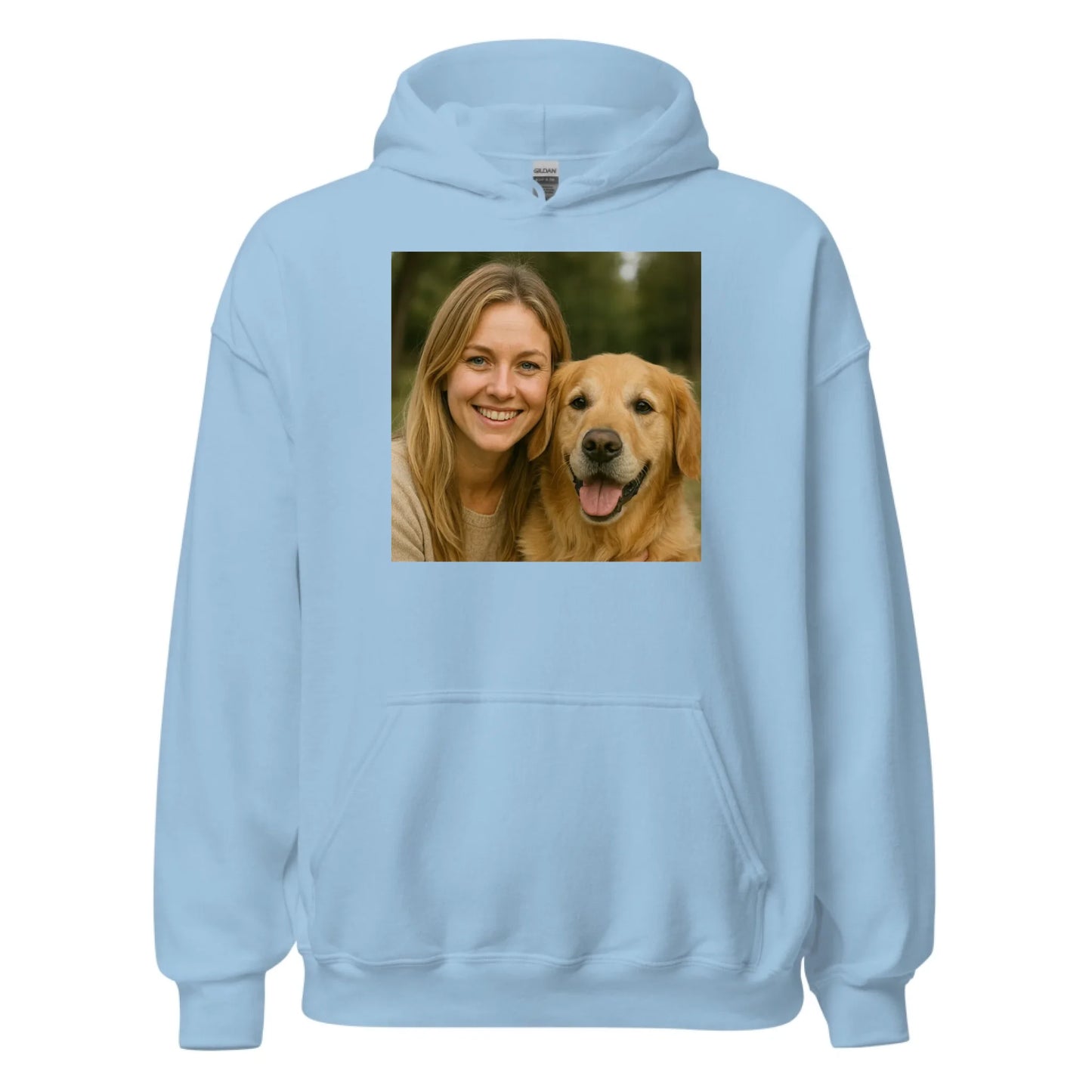 Gepersonaliseerde hoodie met eigen foto